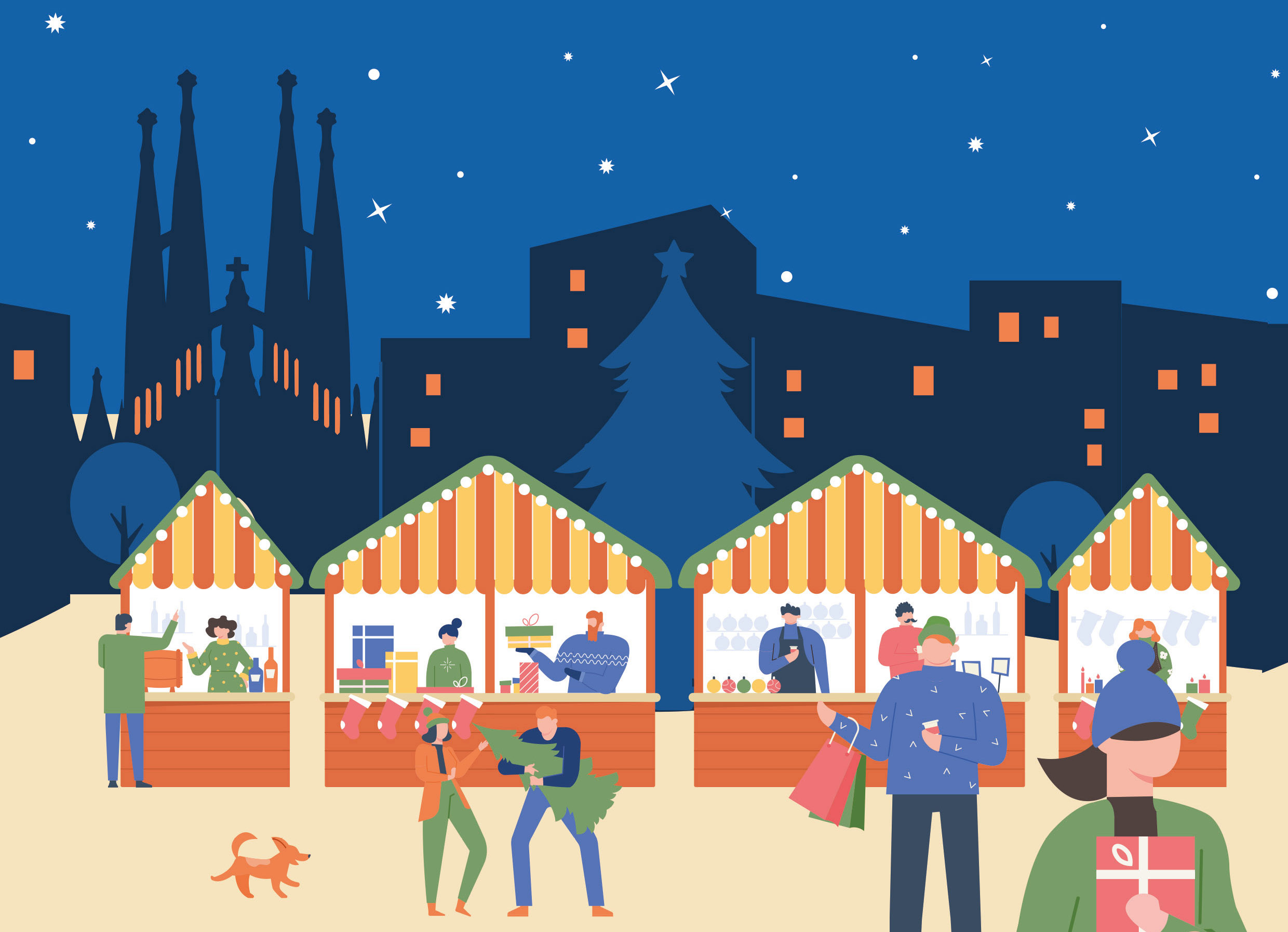 MERCATINO DI NATALE A BARCELLONA